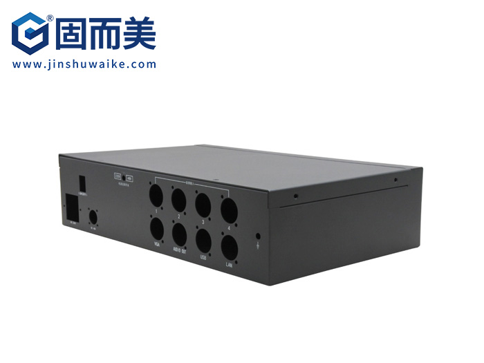 電源箱外殼|音頻控制箱外殼定做|控制器模塊外殼|固而美金屬鈑金加工定制|來(lái)圖定制打樣